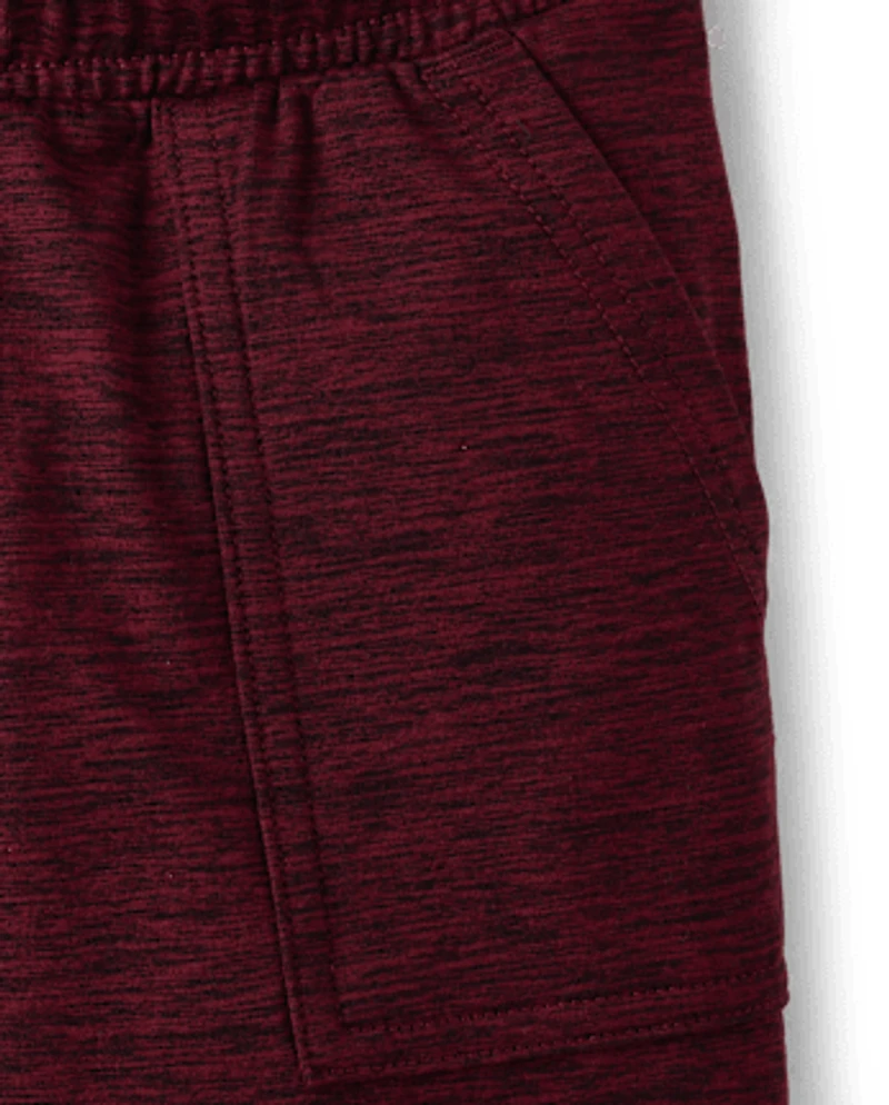 Boys Cozy Active Marl Jogger Pants