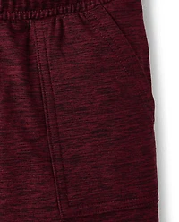 Boys Cozy Active Marl Jogger Pants