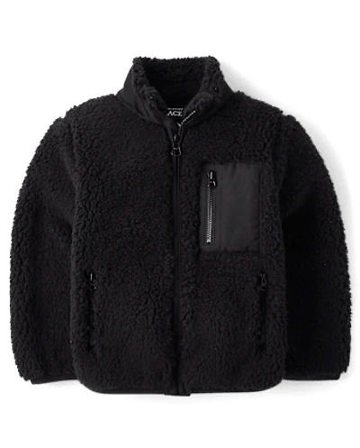 Baby And Toddler Boys Sherpa Trail Jacket