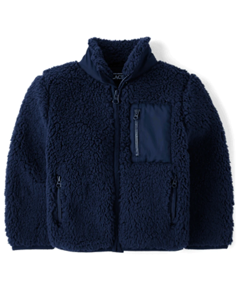 Baby And Toddler Boys Sherpa Trail Jacket