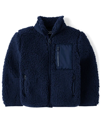 Baby And Toddler Boys Sherpa Trail Jacket