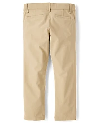 Girls Uniform Quick Dry Skinny Premium Chino Pants
