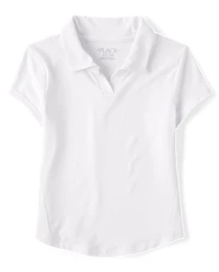 Girls Uniform Stretch Performance Polo