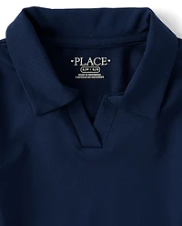 Girls Uniform Stretch Performance Polo