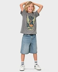 Jeans baggy en jean pour enfants