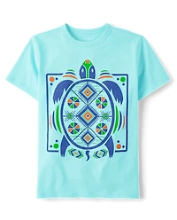 Boys Turtle Graphic Tee