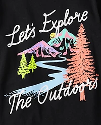 Girls Great Outdoors Graphic Tee