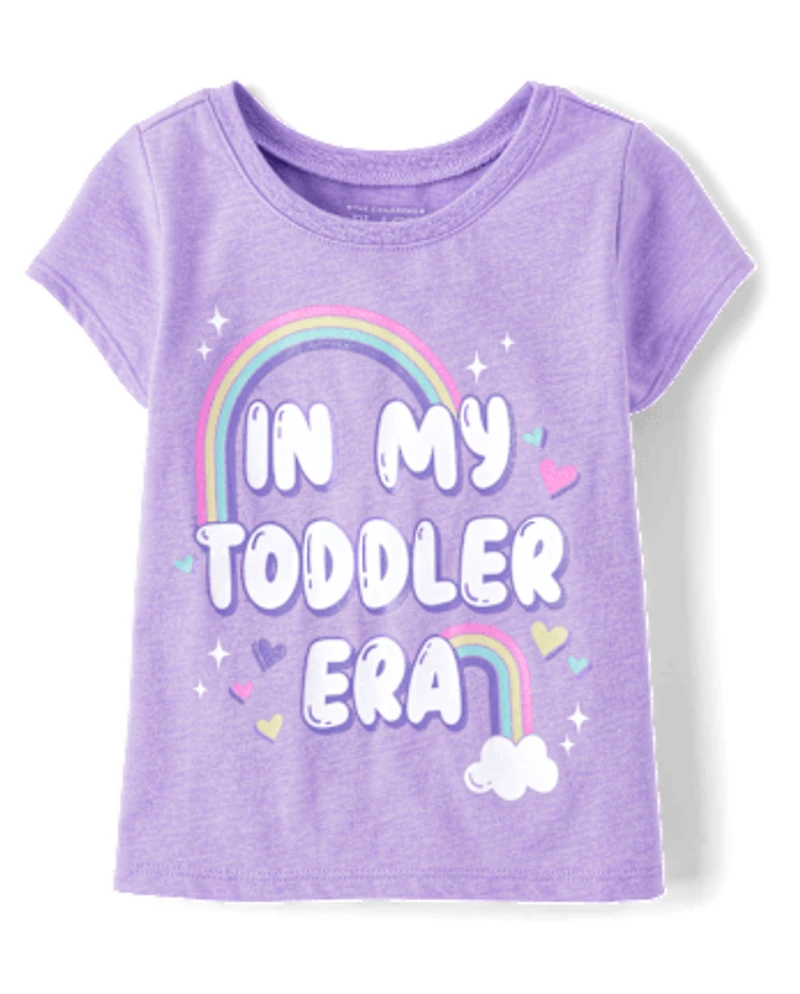Baby And Toddler Girls Era Graphic Tee