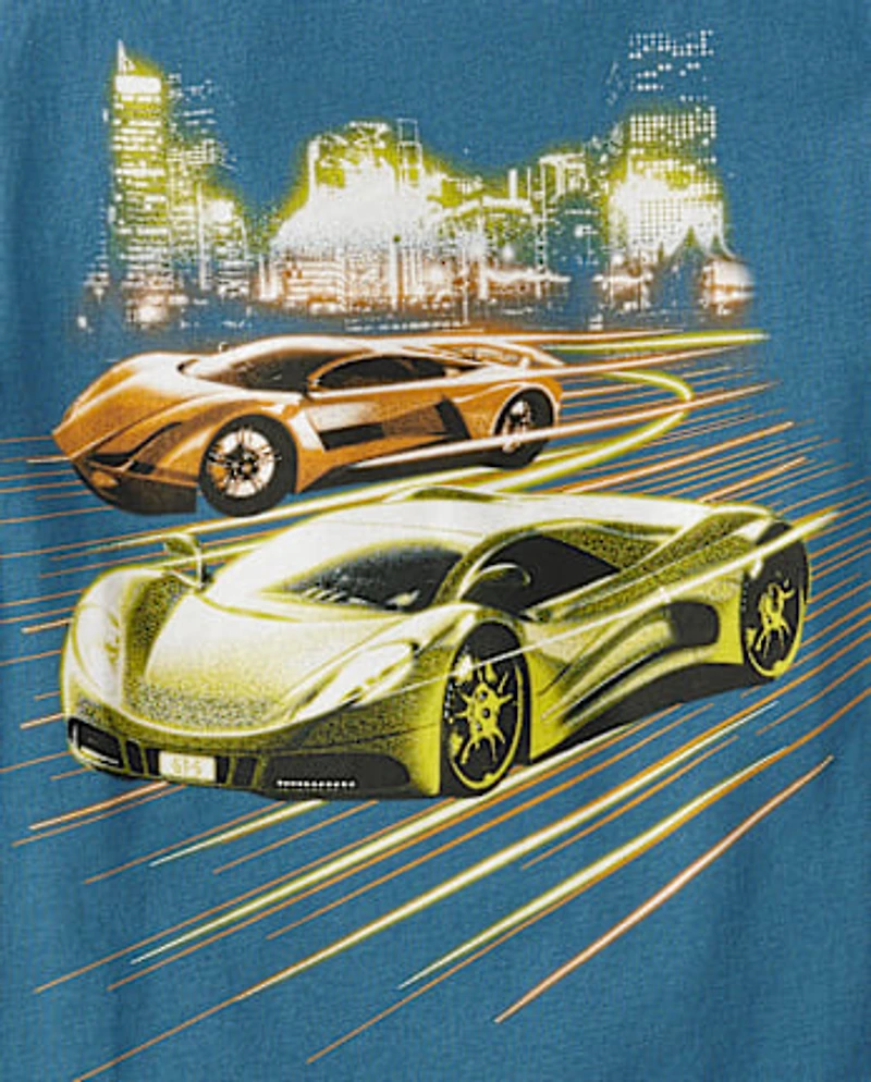 Boys Vehicle Graphic Tee 3-Pack