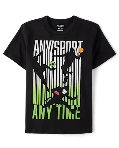 Boys Any Sport Player Graphic Tee