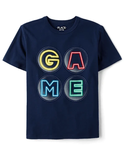 Boys Bruh Game Controller Graphic Tee