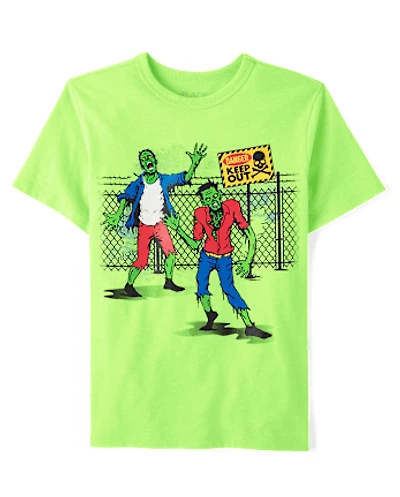 Boys Zombies Graphic Tee