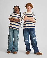 Kids Striped Relaxed Top