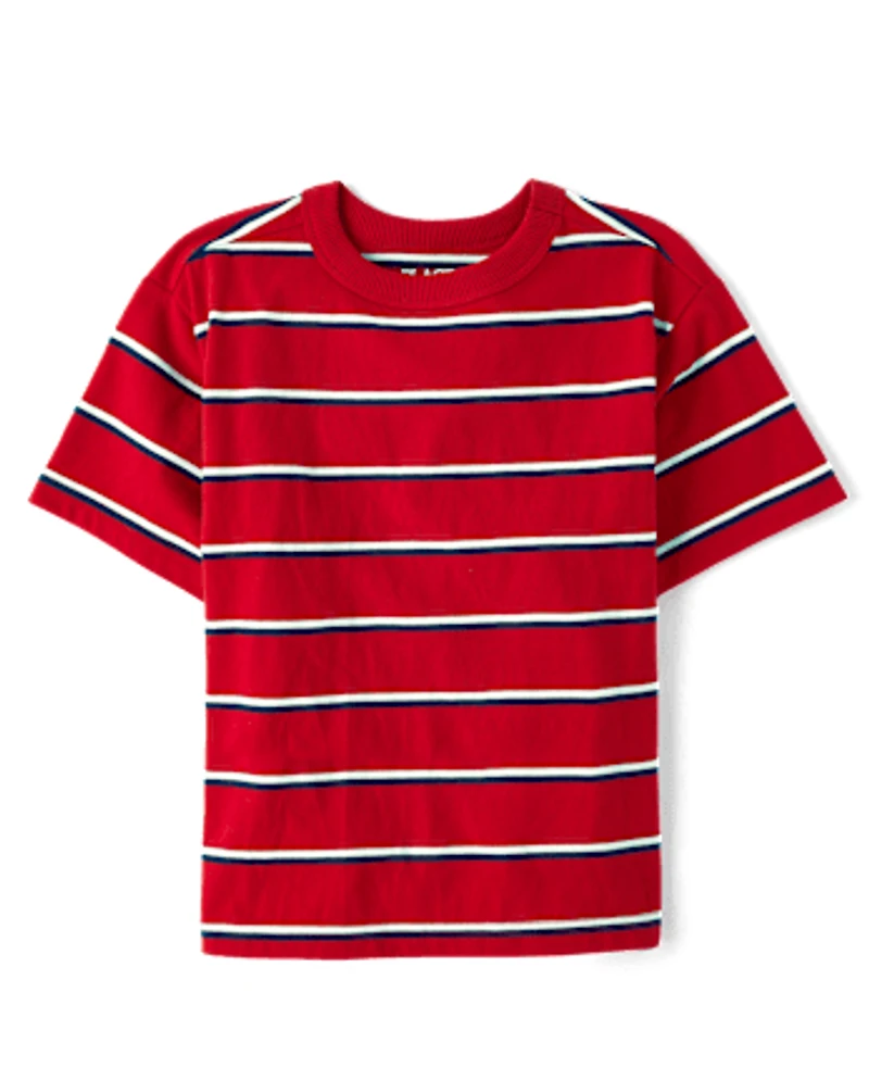 Kids Striped Relaxed Top
