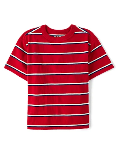 Kids Striped Relaxed Top