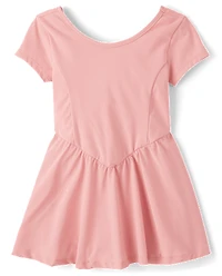 Girls Quick Dry Fit And Flare Tennis Dress