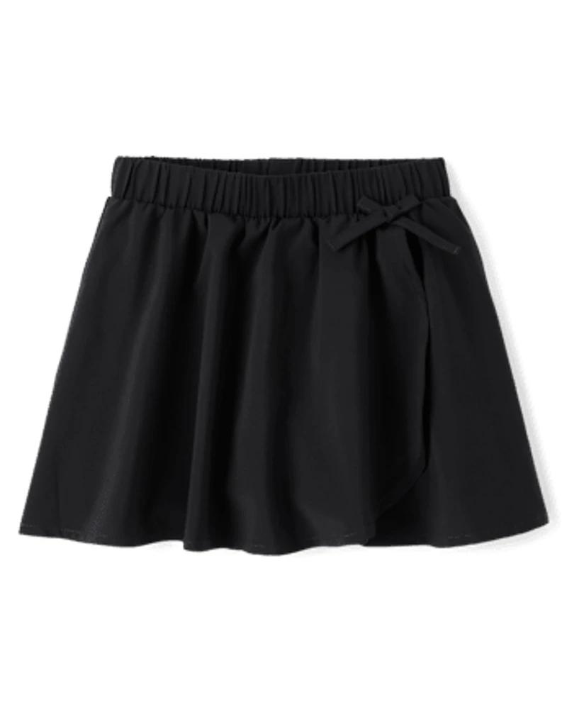 Girls Quick Dry Wrap Skort