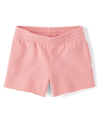 Girls Premium Fleece Shorts