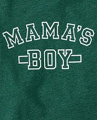 Baby And Toddler Boys Mama's Boy Graphic Tee