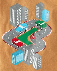 Baby And Toddler Boys Car City Graphic Tee