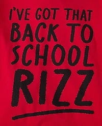 Boys School Rizz Graphic Tee