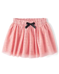 Toddler Girls Mesh Tutu Skirt