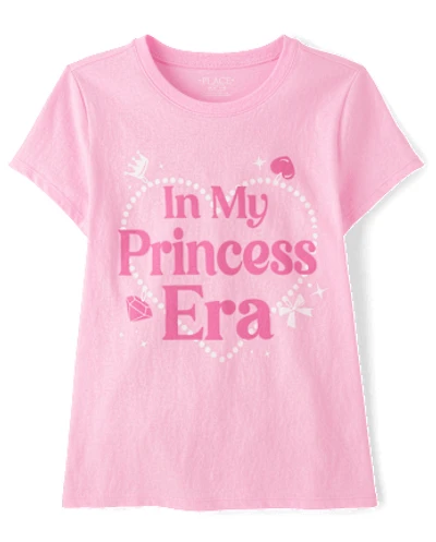 Girls Princess Era Graphic Tee