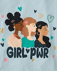 Girls Girl Pwr Graphic Tee