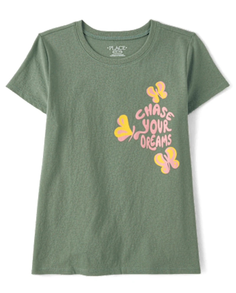 Girls Chase Your Dreams Graphic Tee