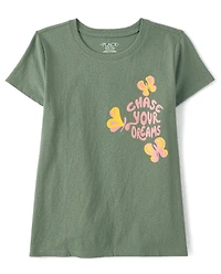 Girls Chase Your Dreams Graphic Tee