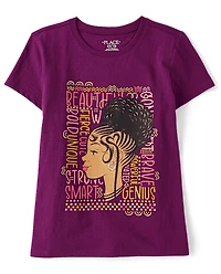 Girls Confident Girl Graphic Tee