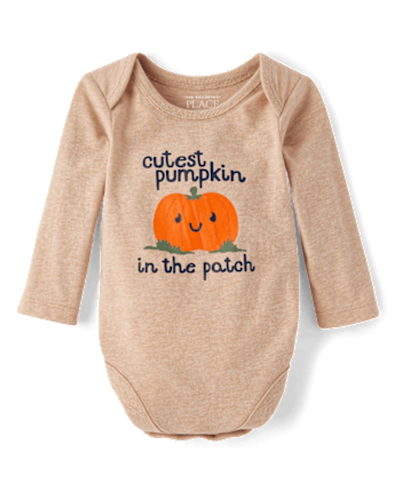 Baby Cutest Pumpkin Patch Graphic Bodysuit