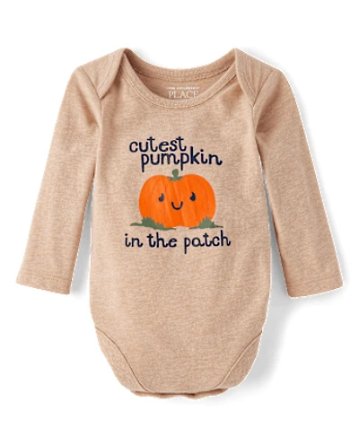 Baby Cutest Pumpkin Patch Graphic Bodysuit