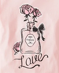 Girls Perfume Graphic Tee