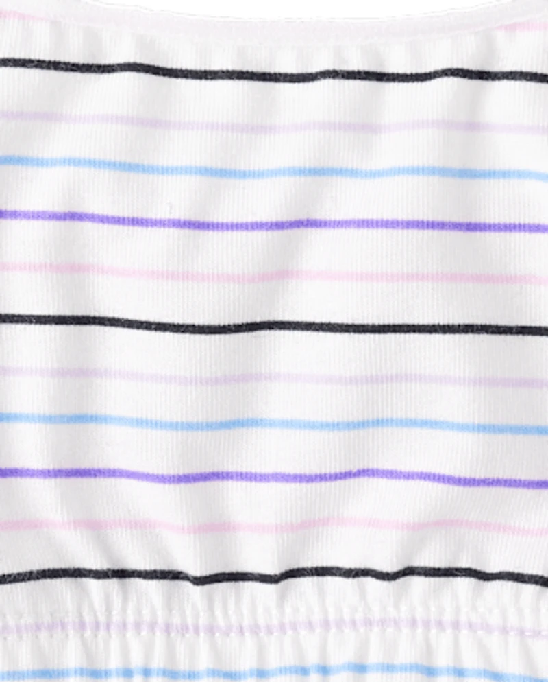 Girls Heart Bralette 5-Pack