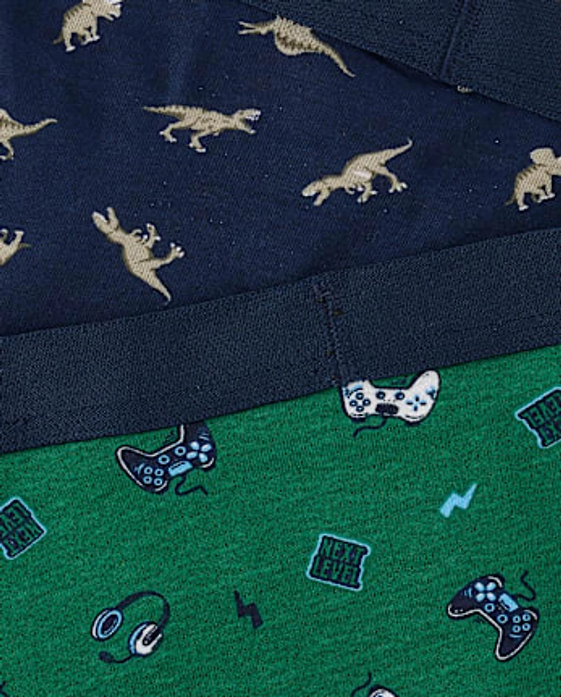 Boys Gamer Boxer Brief Underwear 5-Pack