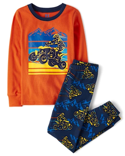Boys ATV Snug Fit Cotton Pajamas