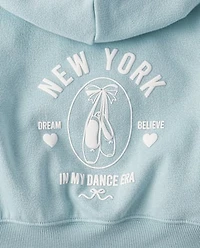 Girls Graphic Premium Fleece Hoodie