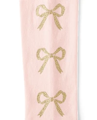 Girls Ribbon Cat Graphic Tee
