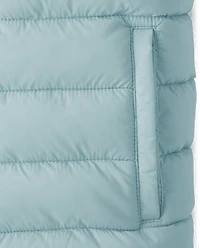 Girls Cozy Tech Microfleece Lined Puffer Jacket
