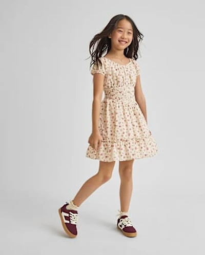 Girls Floral Corset Dress