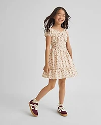 Girls Floral Corset Dress