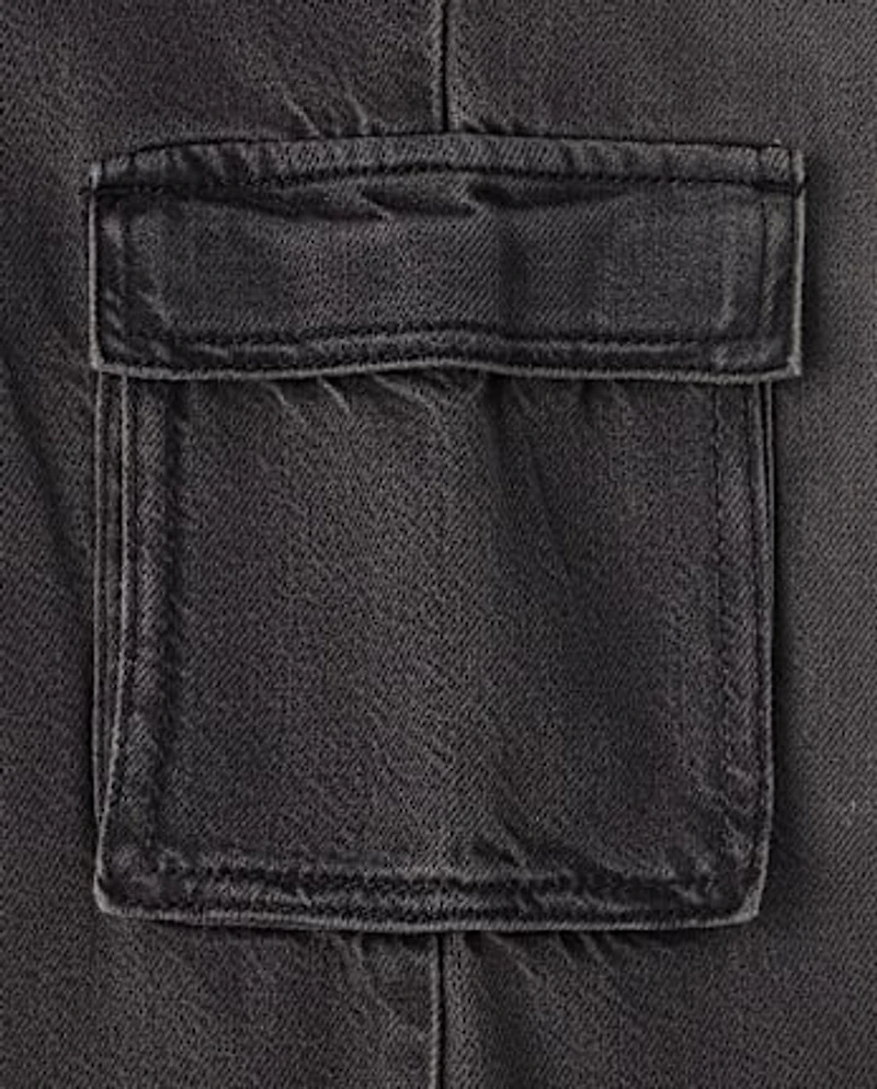 Kids Baggy Cargo Jeans