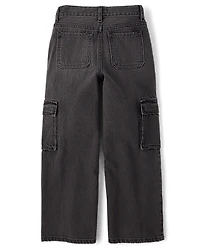 Kids Baggy Cargo Jeans