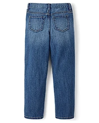 Girls Studded Slouchy Jeans