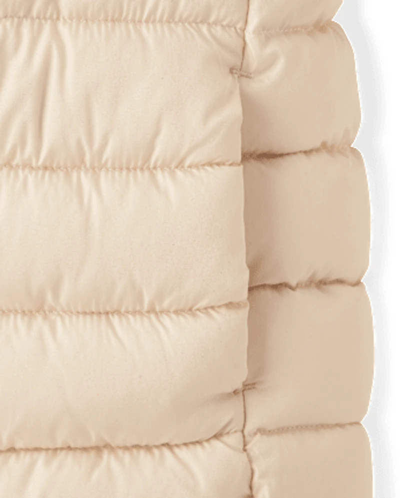 Girls Hooded Puffer Jacket