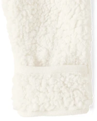 Baby Bear Sherpa Microfleece Lined Bunting