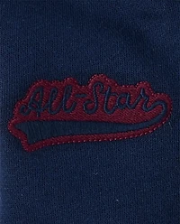 Baby Boys Embroidered Varsity 3-Piece Playwear Set
