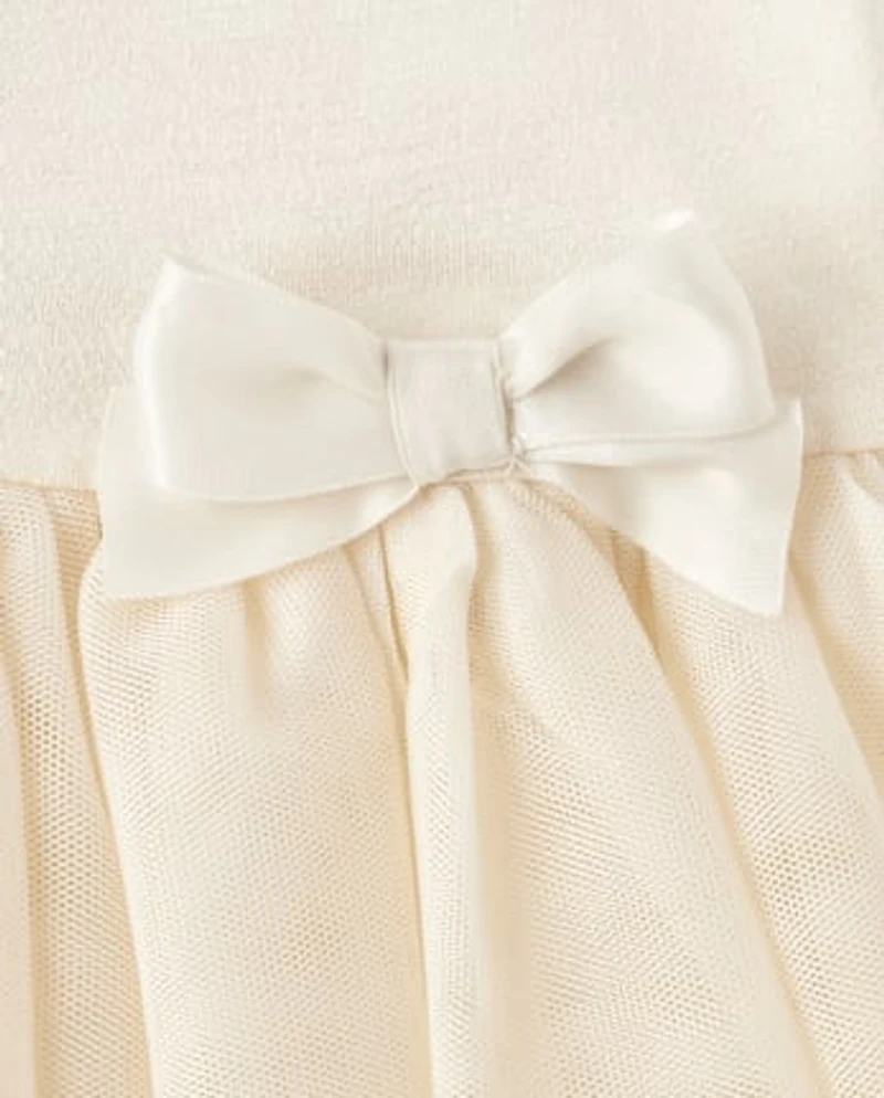 Baby Girls Tutu Bodysuit Dress