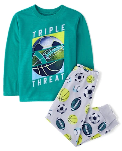 Boys Sports Pajamas